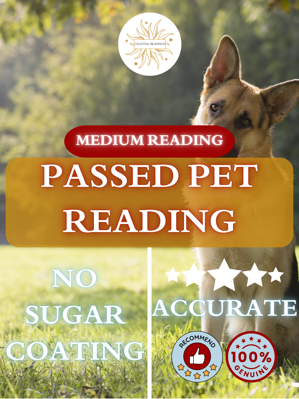 Passed Pet Reading 🤍 🐾